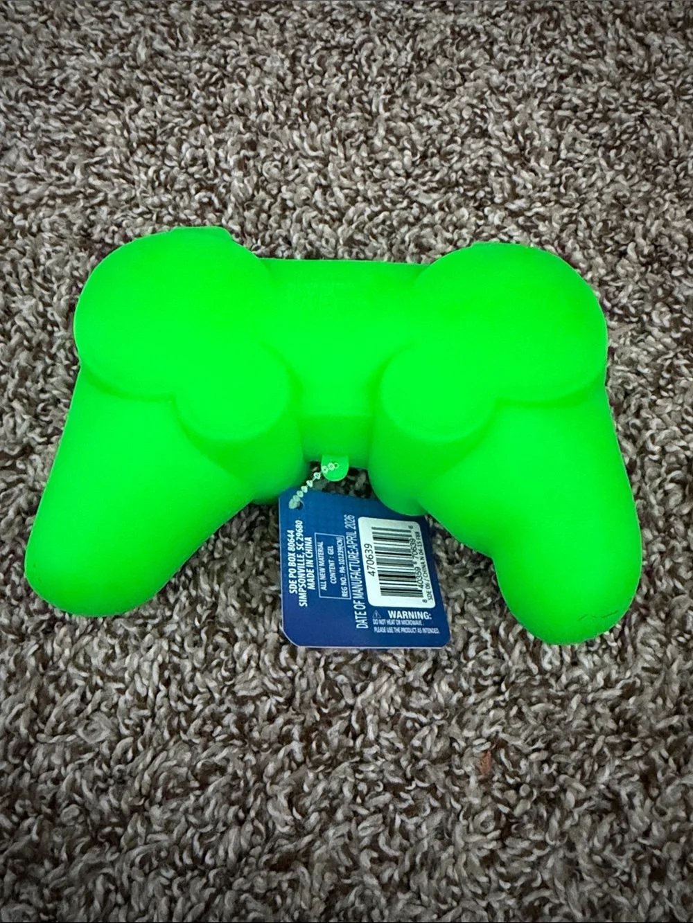 Toymendous squishy Game Controller - Green